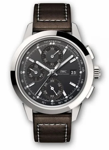 IWC Ingenieur Chronograph Custom Stainless Steel / Black-Rhodium / Calf IW3808-AV (IW3808AV)